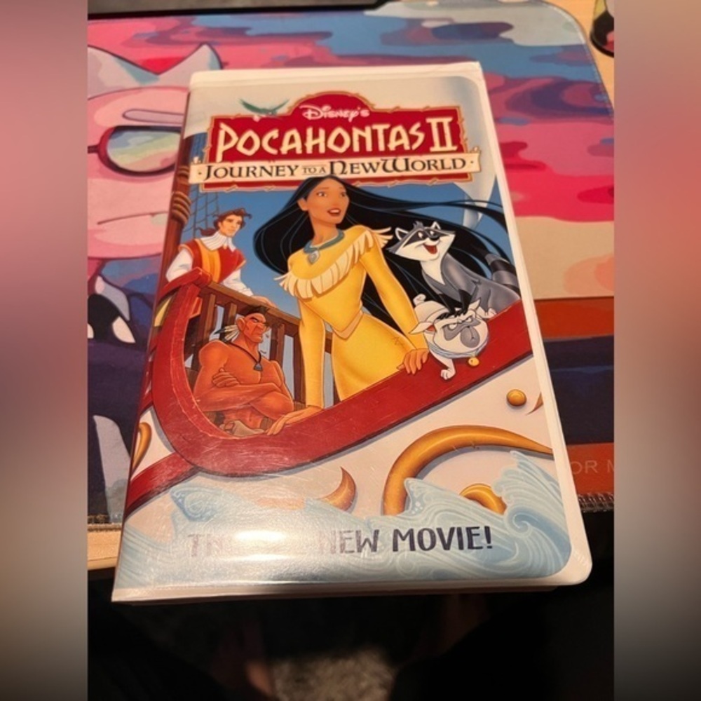 Disney Pochahantas II journey to a new world cassette tape